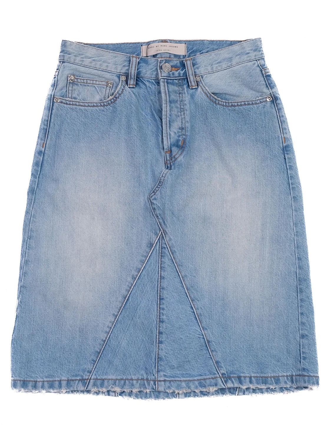 Excellent Marc Jacobs Denim Skirt Blue Size S Classic Five-Pocket