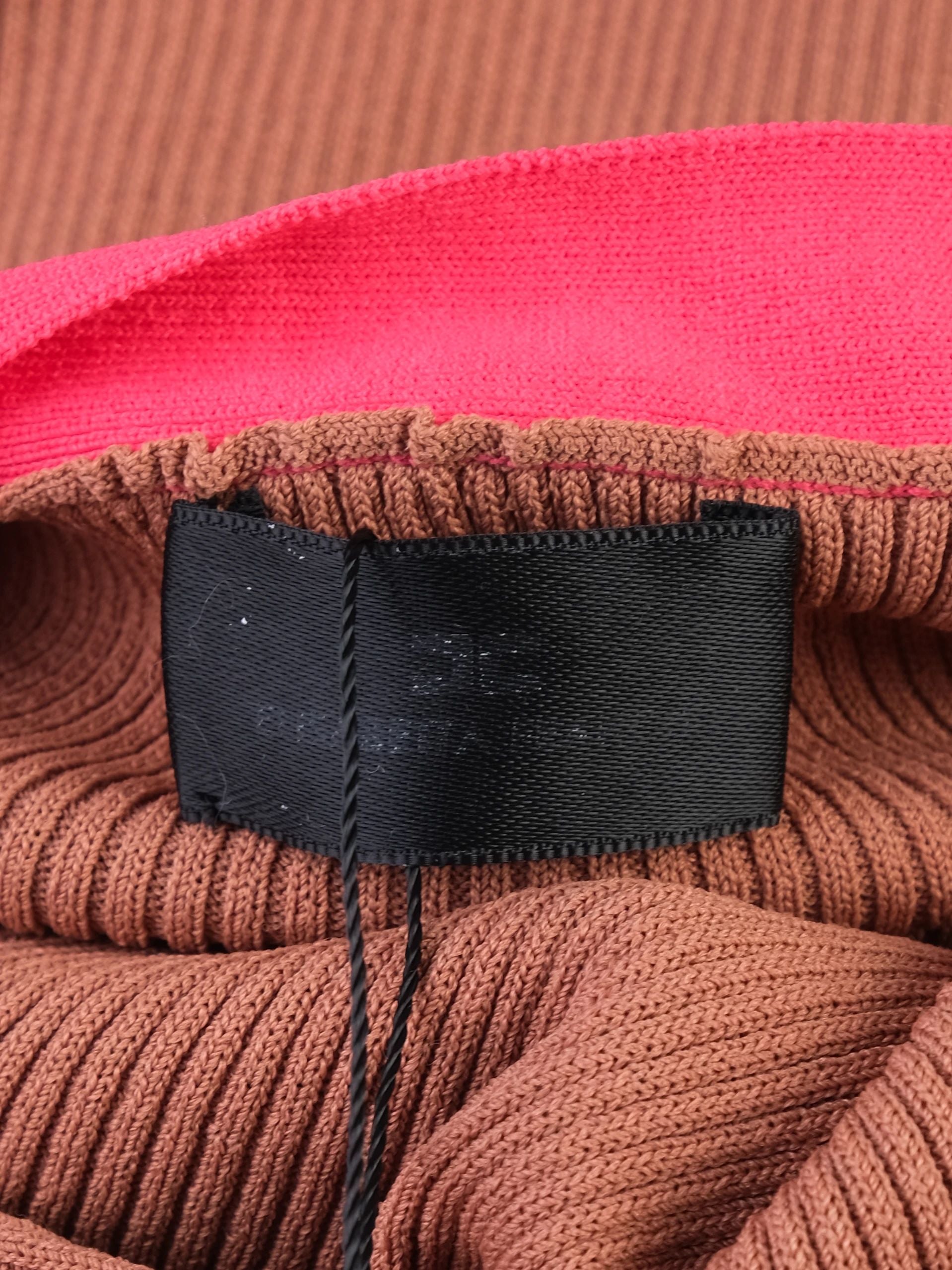 Excellent Elisabetta Franchi Orange Long Sleeve Dress Size M