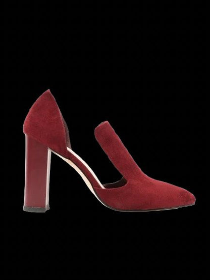 Excellent Stuart Weitzman Red Genuine Suede High Heels Size 39