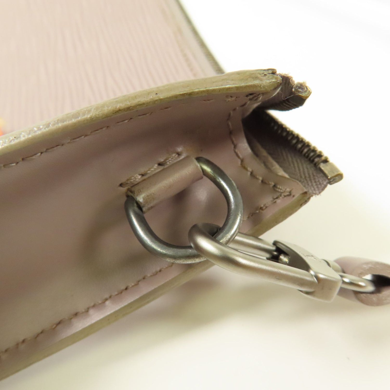 Louis Vuitton Epi Pochette Ginpo Handmade Bag Purple Pupple Handbag M 52948