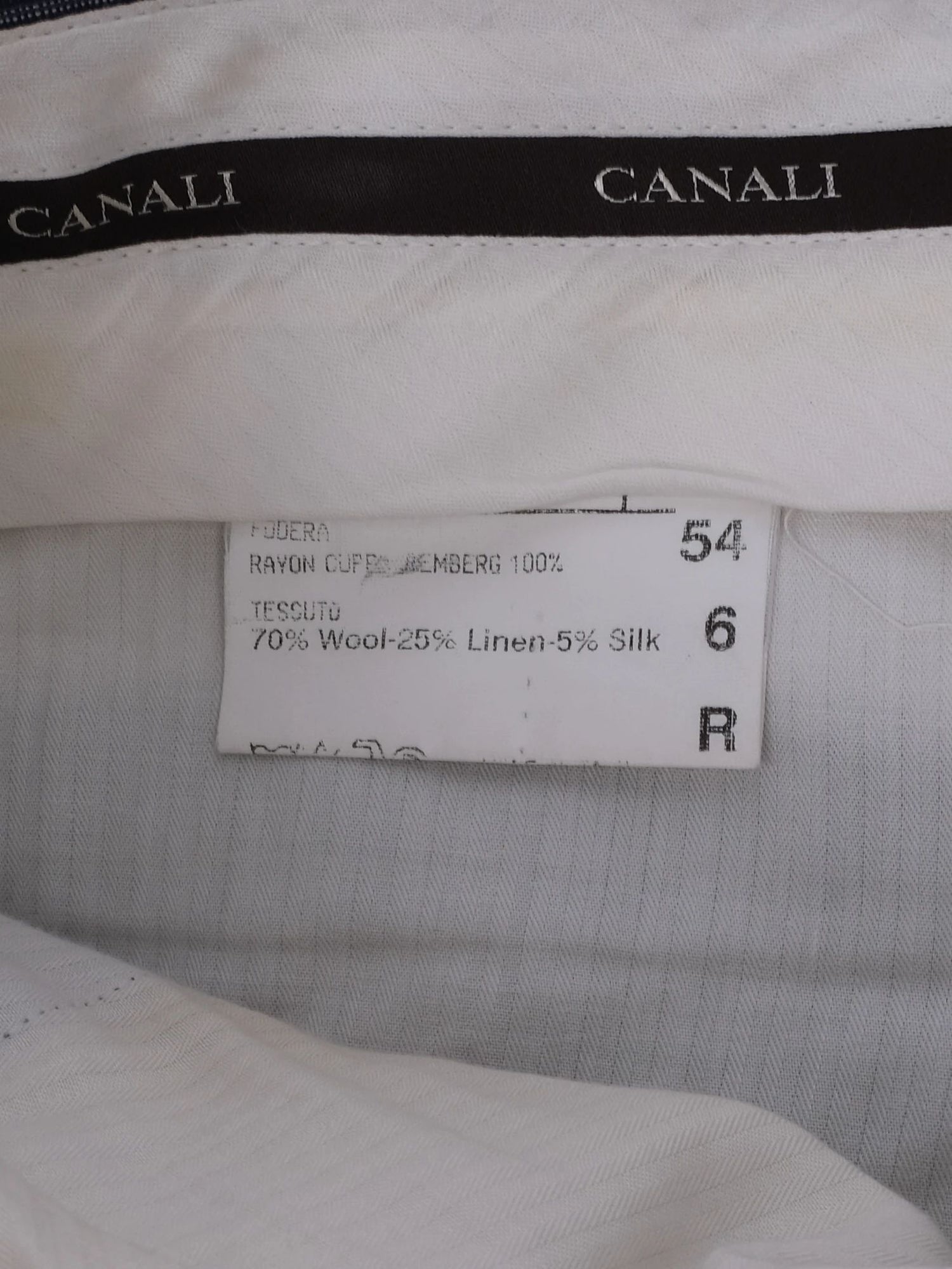 Excellent Canali Blue Wool Blazer XXL Navy Pinstripe Style