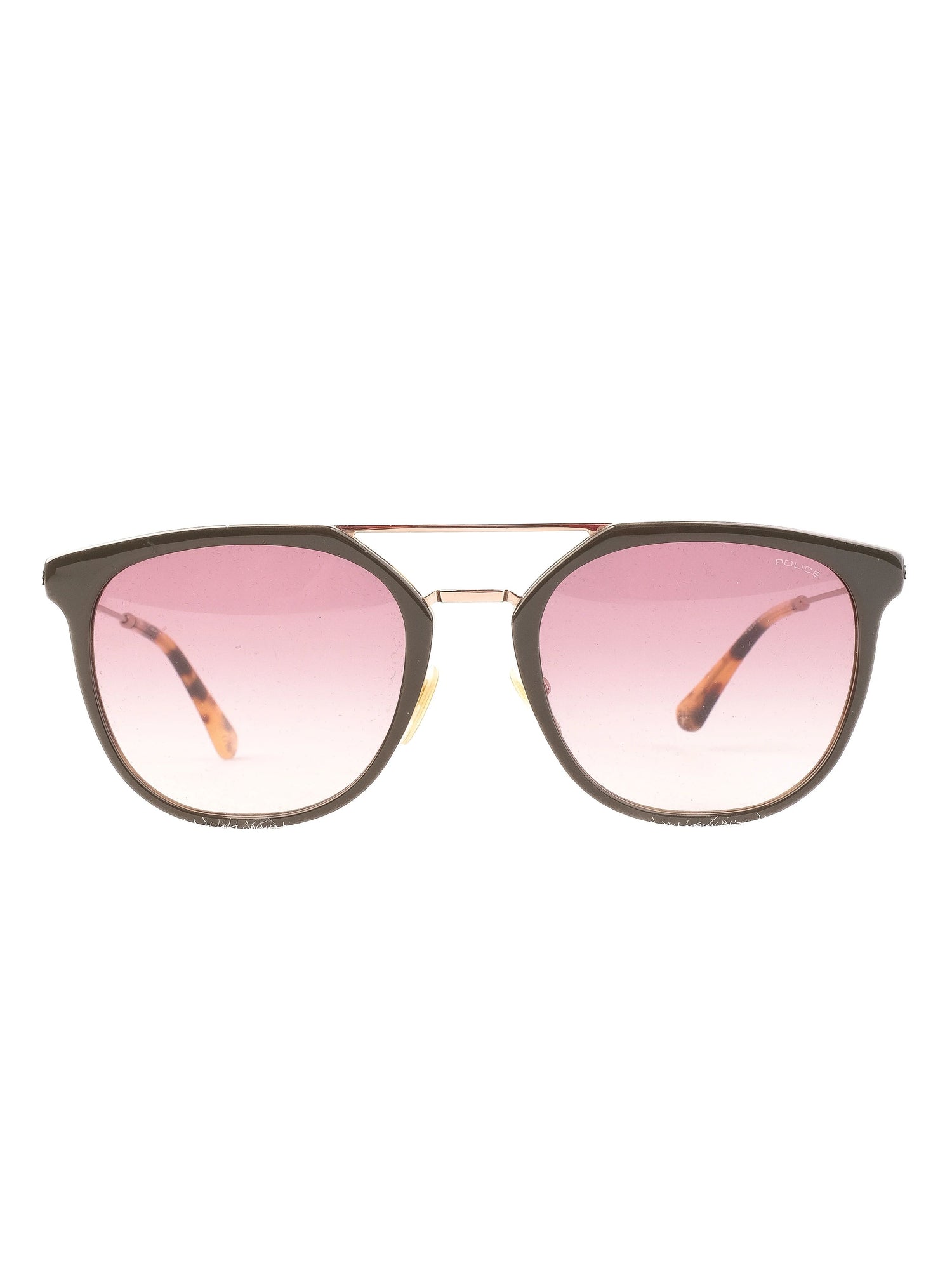 Excellent Police Sunglasses Pink Tinted Lenses M Women&