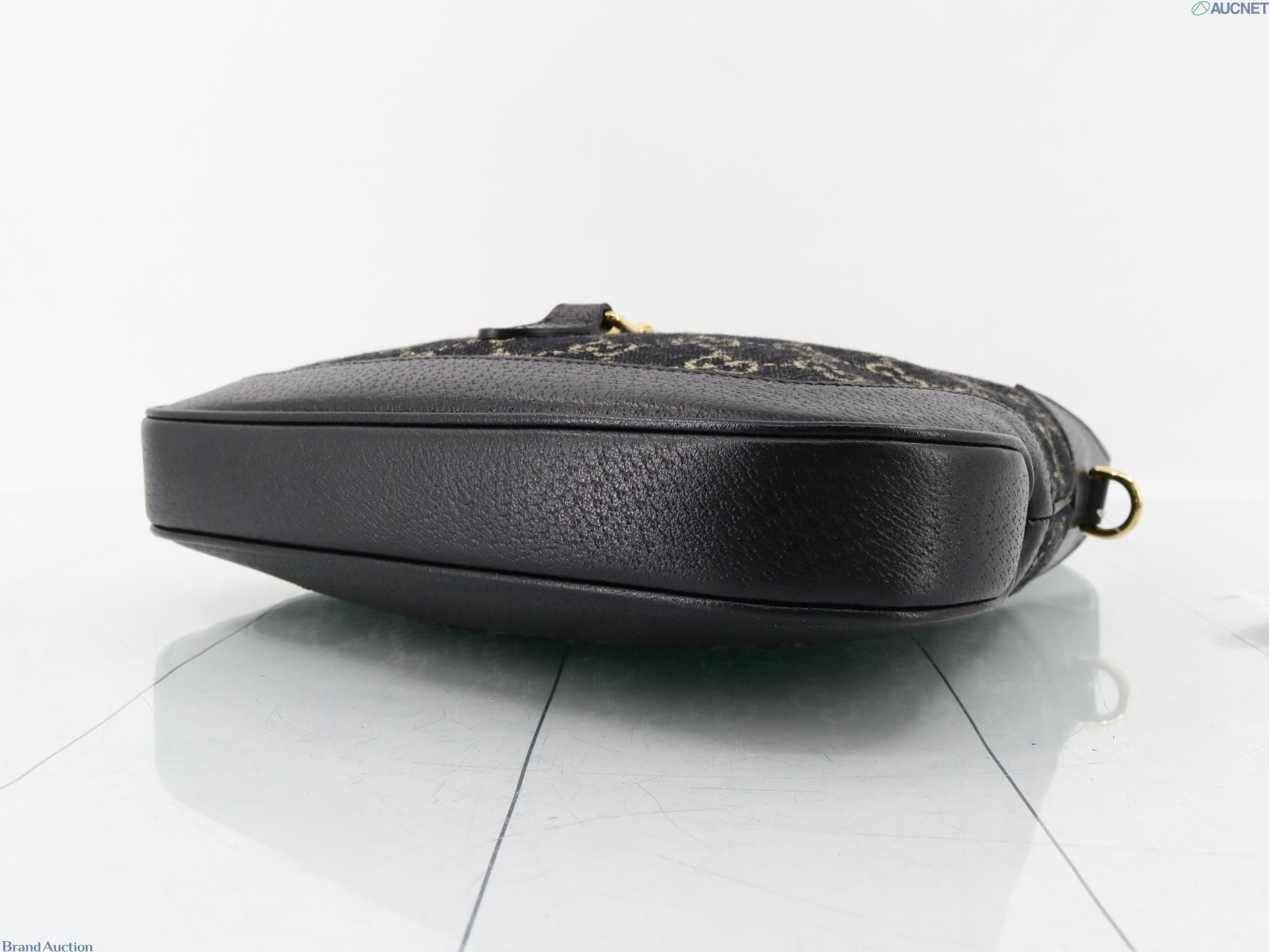 Gucci Jackie Gg Canvas Shoulder Bag