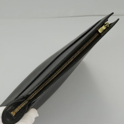 Louis Vuitton Epi Pochette Homme Clutch Bag Black Noir M 52522 Lv Auth