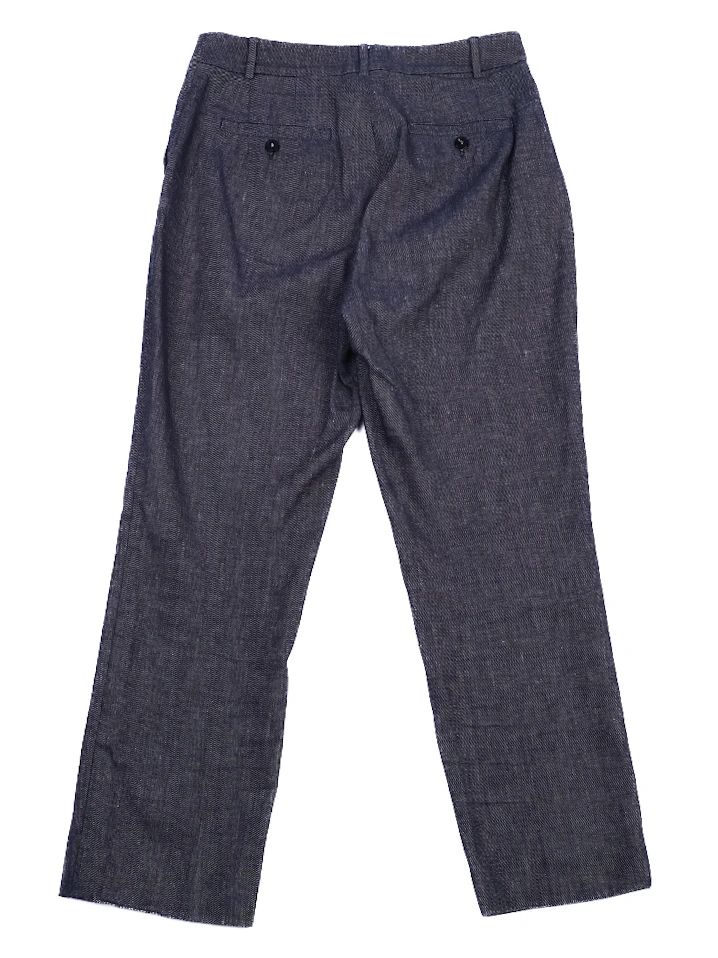 Excellent Weekend MaxMara Blue Linen Trousers Size N/A