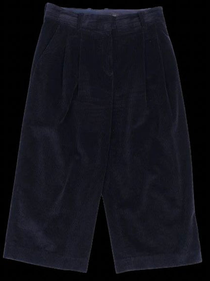 Excellent Cos Blue Corduroy Shorts Size M Women Elastane