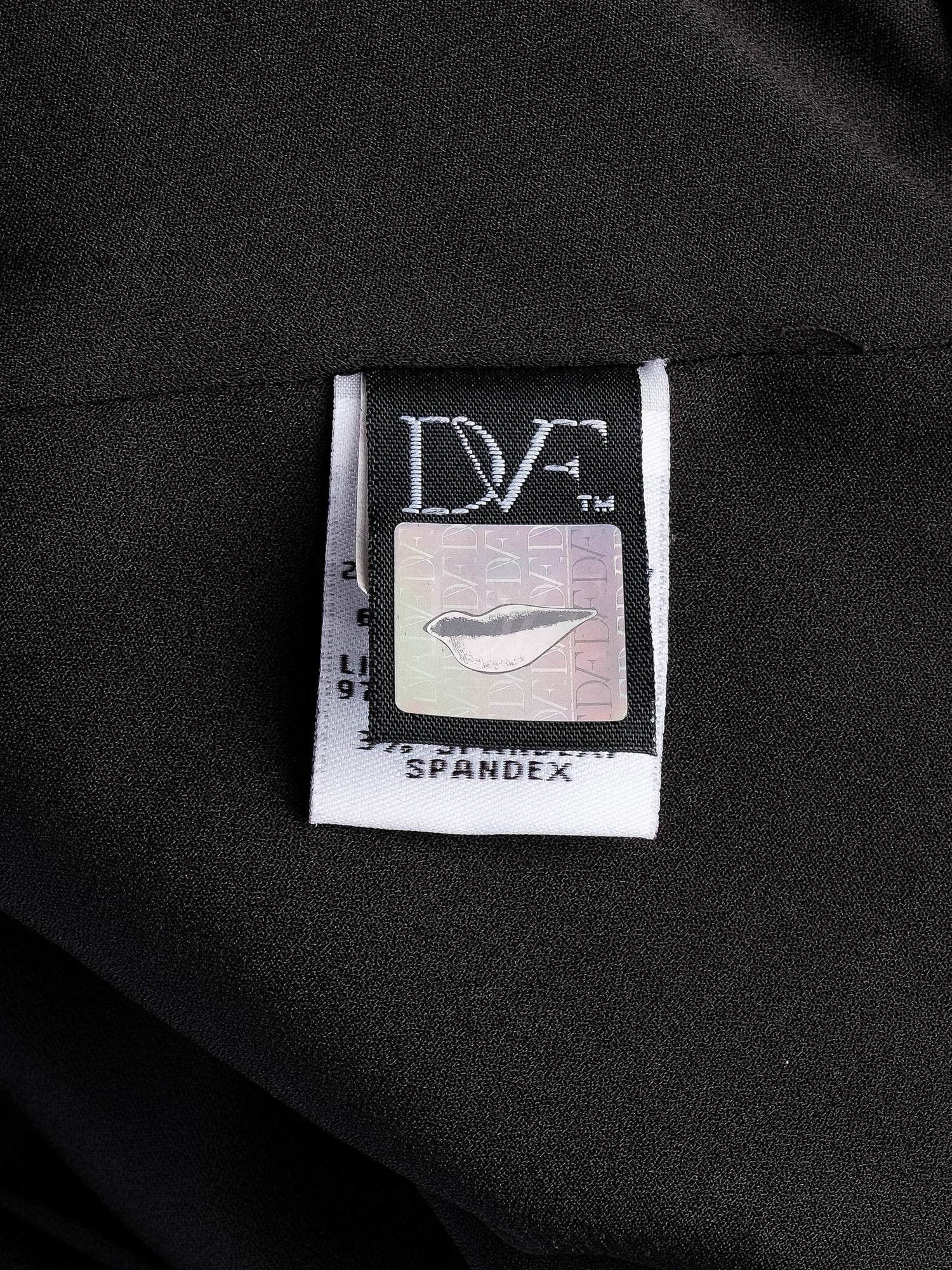 Excellent Diane von Furstenberg Black Silk Evening Gown