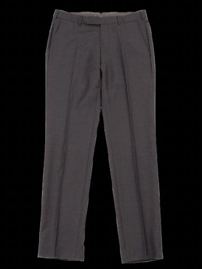Perfect Ermenegildo Zegna Gray Wool Formal Pants Size M