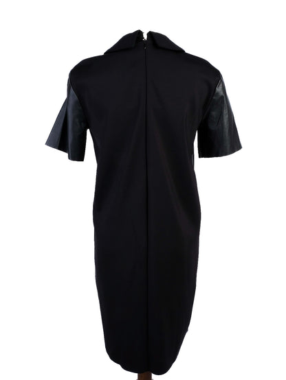 Sportmax Black Floral Cutout Dress Size S Excellent Condition
