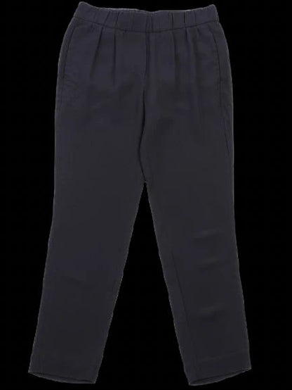 Excellent Brunello Cucinelli Gray Silk Pants Size S Made in Italy