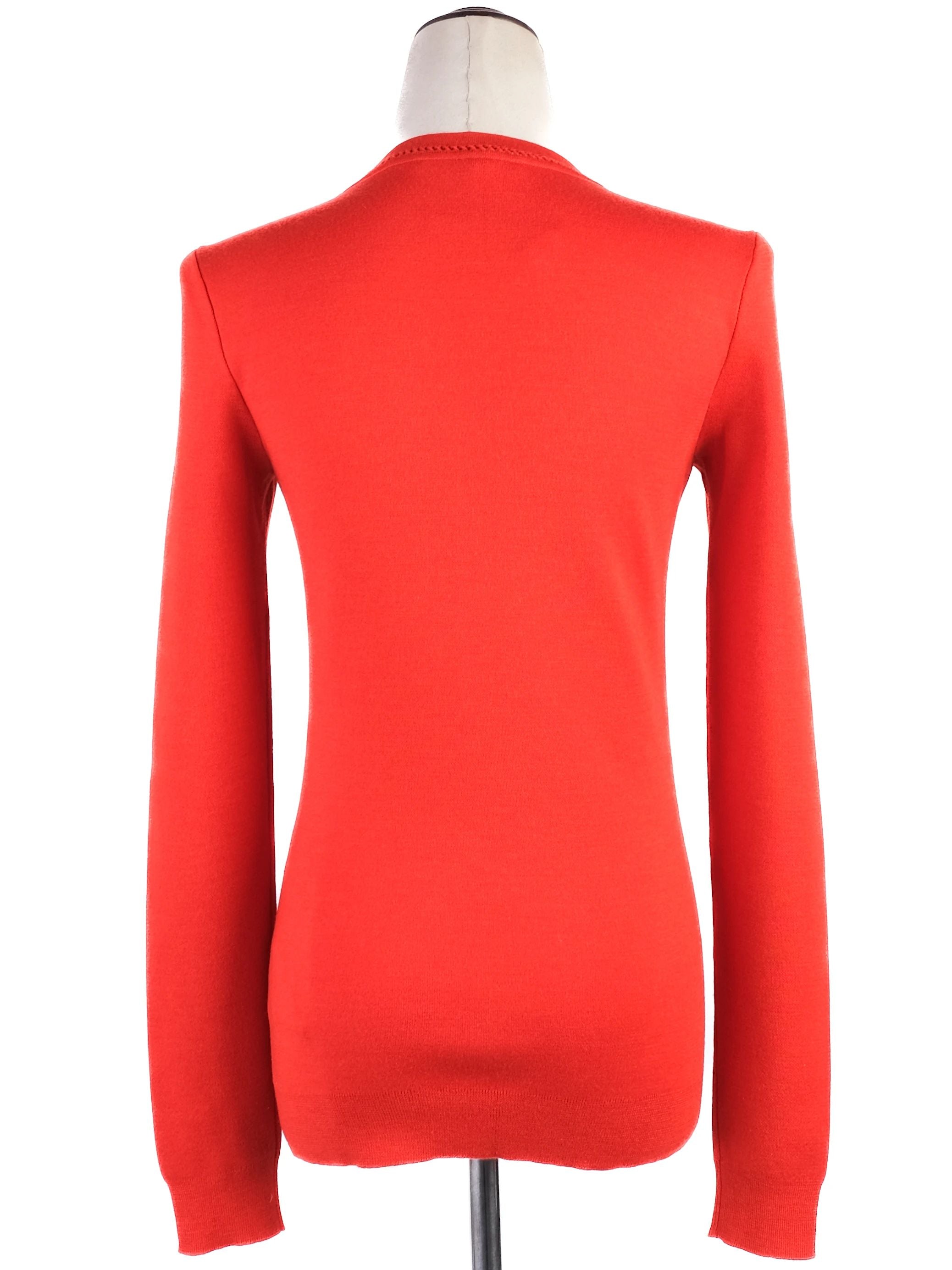 Gucci WomenÕs Orange Wool Sweater Size S - Excellent Condition