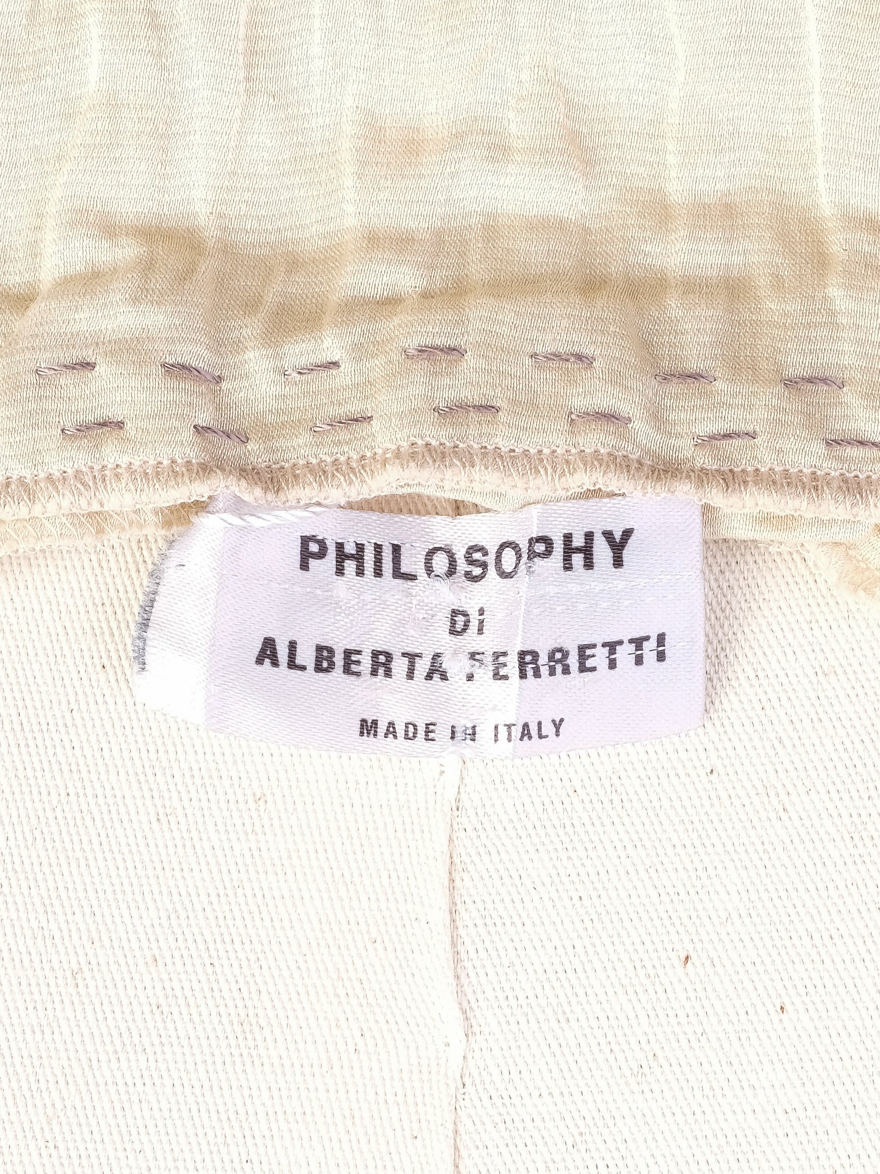 Excellent Alberta Ferretti Red Silk Dress Size M with Embellishments