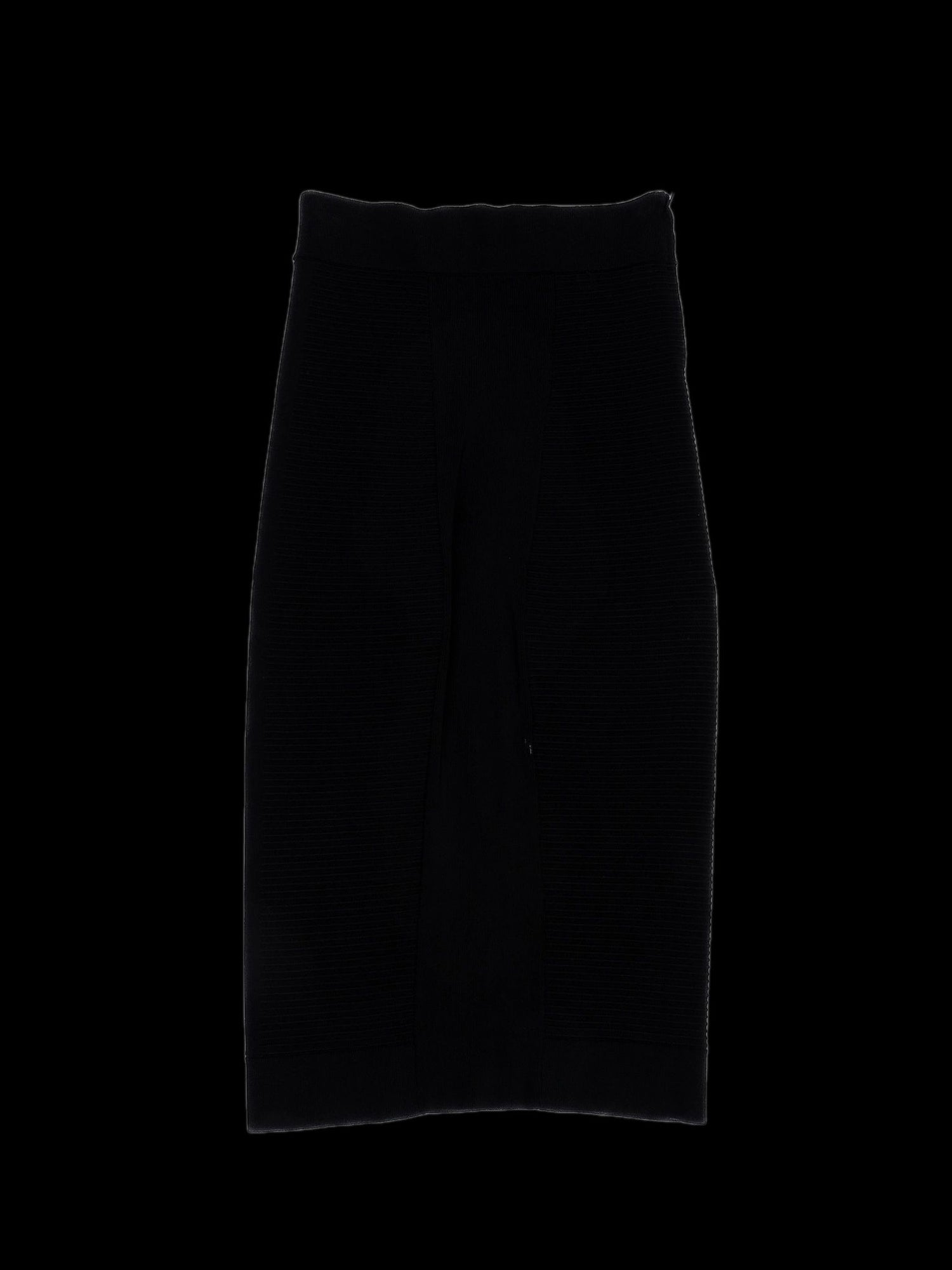 Excellent Karen Millen Black Viscose Skirt Size XS