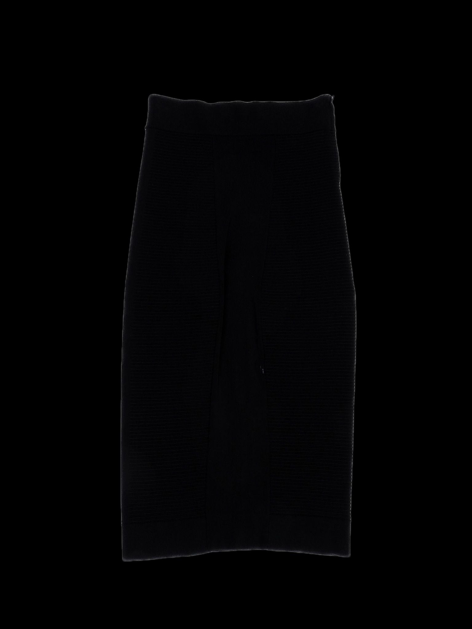 Excellent Karen Millen Black Viscose Skirt Size XS