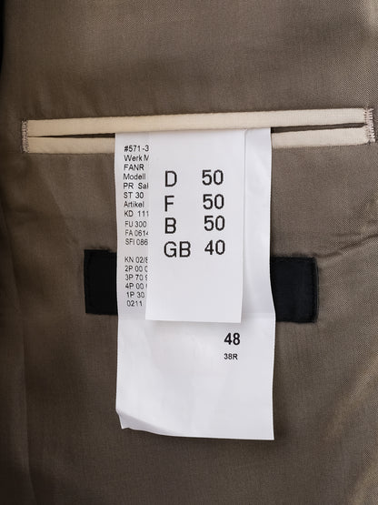 NEW Carl Gross Light Gray Wool MenÕs Suit Size XL