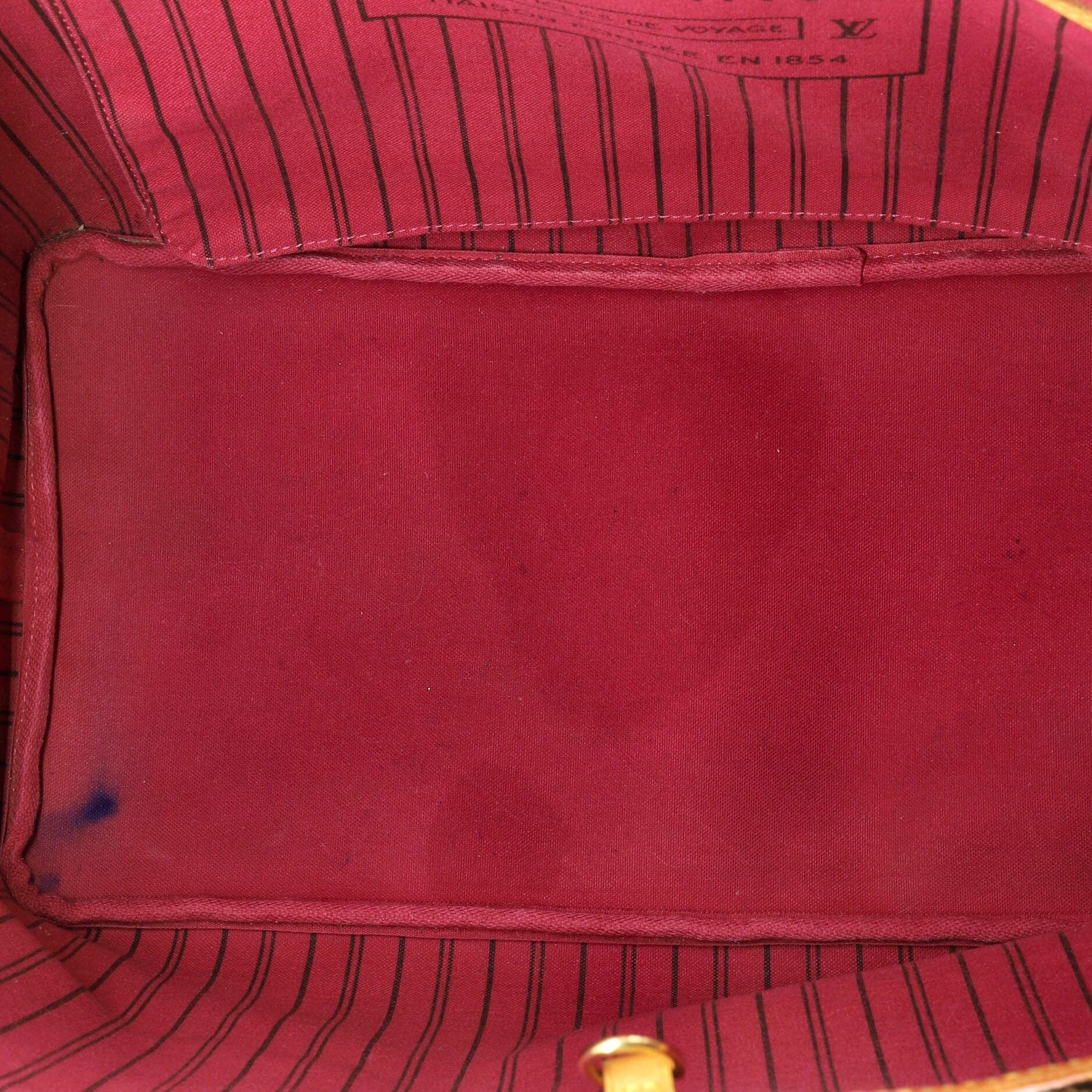 Louis Vuitton Neverfull Nm Tote Monogram Canvas Gm