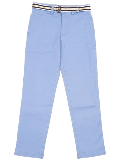Good Polo Ralph Lauren Blue Cotton Pants for Kids, Size 7