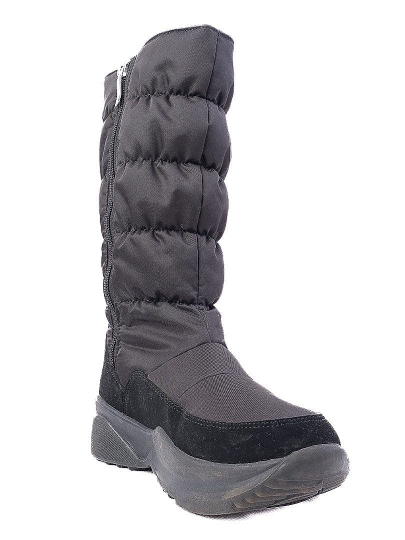 NEW Jog Dog Black Winter Boots Size 37 with Side Zipper