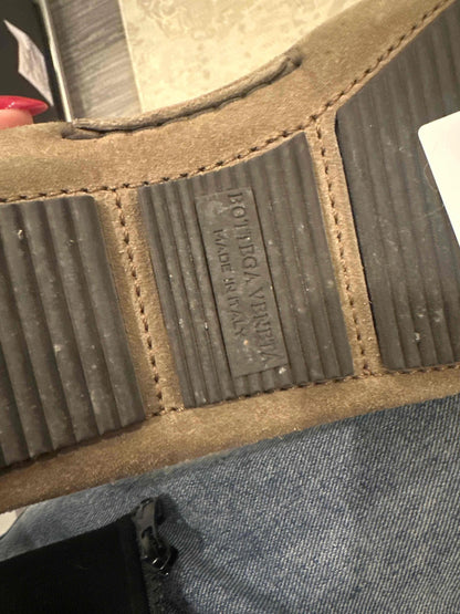 Excellent Bottega Veneta Orange Leather Loafers Size 43 Men