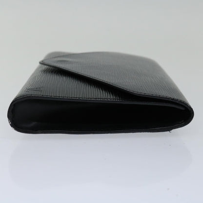 Louis Vuitton Epi Art Deco Clutch Bag Black M 52632 Lv Auth