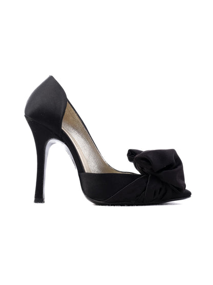 Excellent Ines De La Fressange Black Stiletto Heels Size 37