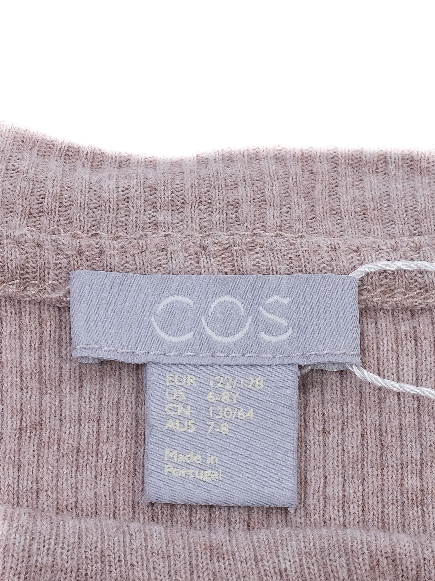 Excellent COS Gray Cotton Sweater for Kids Size 8