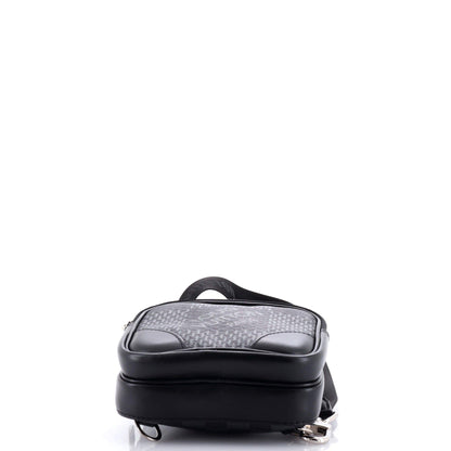 Louis Vuitton Amazone Sling Bag Limited Edition Damier Graphite 3D