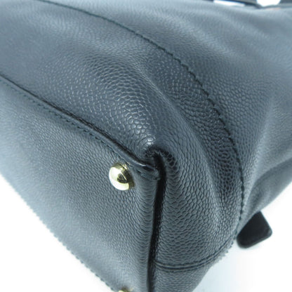 Chanel Black Leather Shoulder Bag Golden Shoulder Back Bag Black Shoulder Bag Calfs