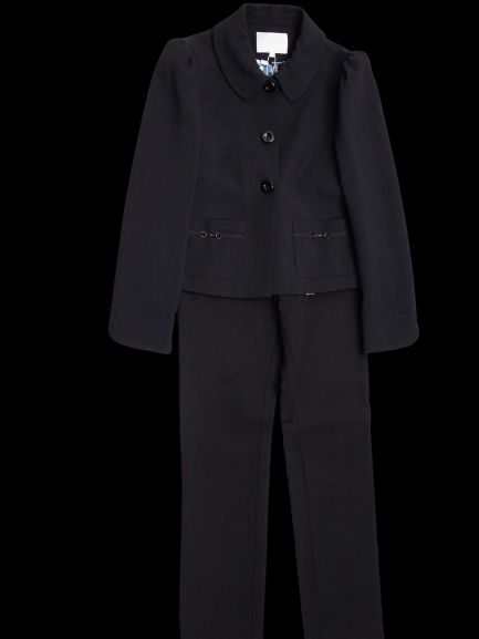 Gucci Black Kids Suit Polyester Size 12 Good Condition
