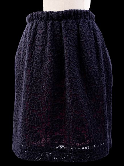 Pennyblack Black Lace Skirt XS Excellent Condition Floral Pattern