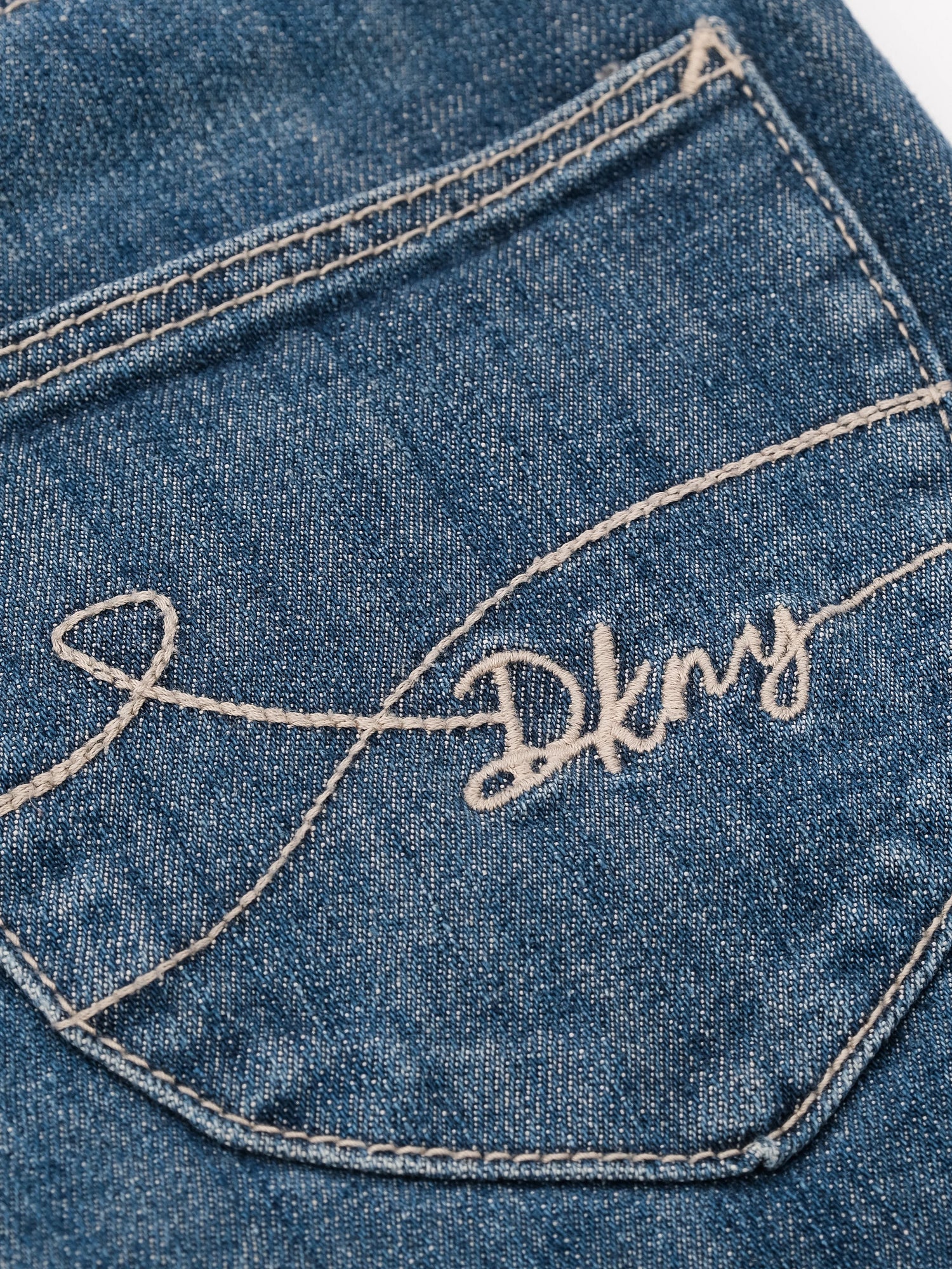 Excellent DKNY Blue Cotton Denim Jeans Size S Women