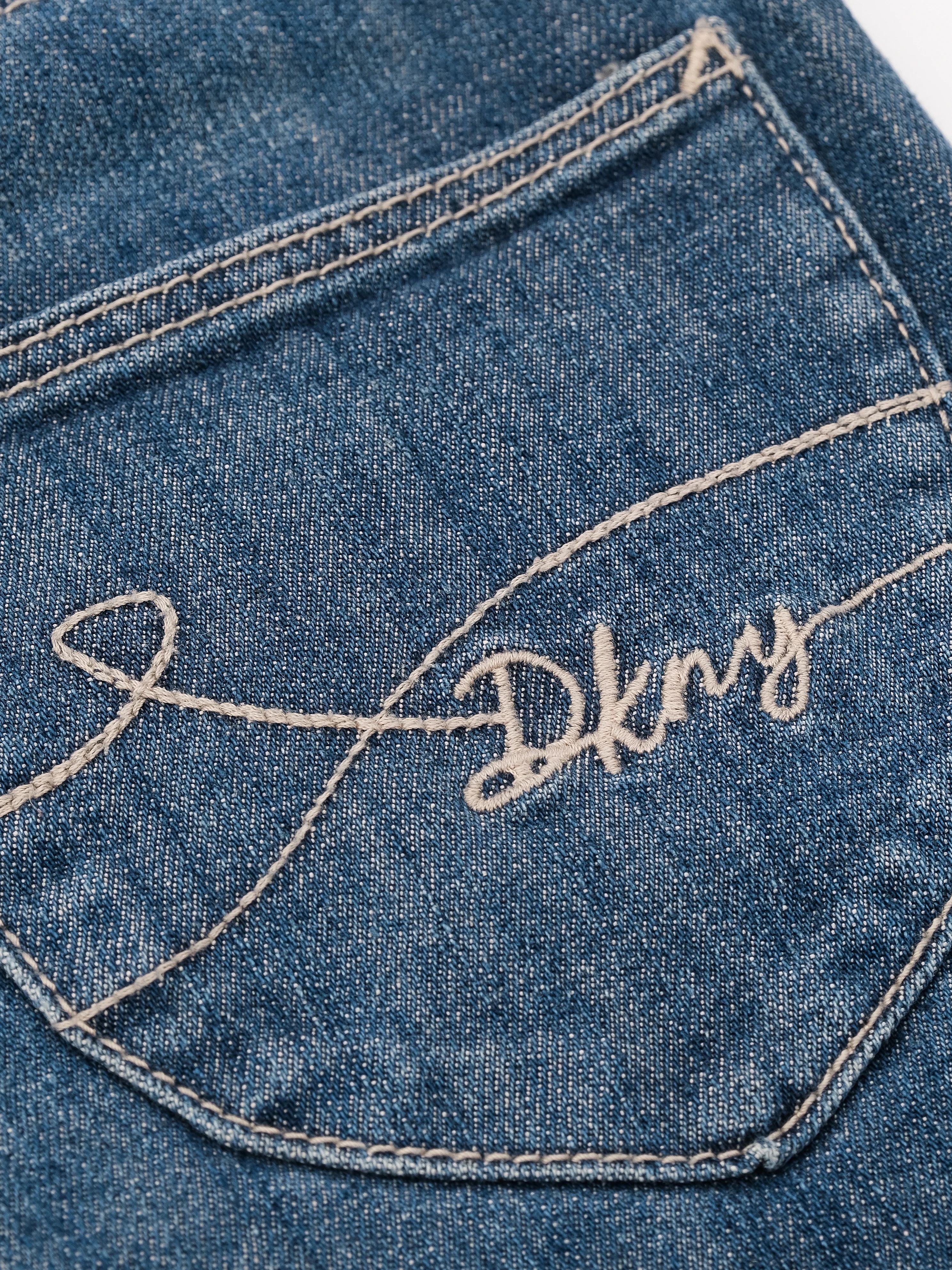 Excellent DKNY Blue Cotton Denim Jeans Size S Women