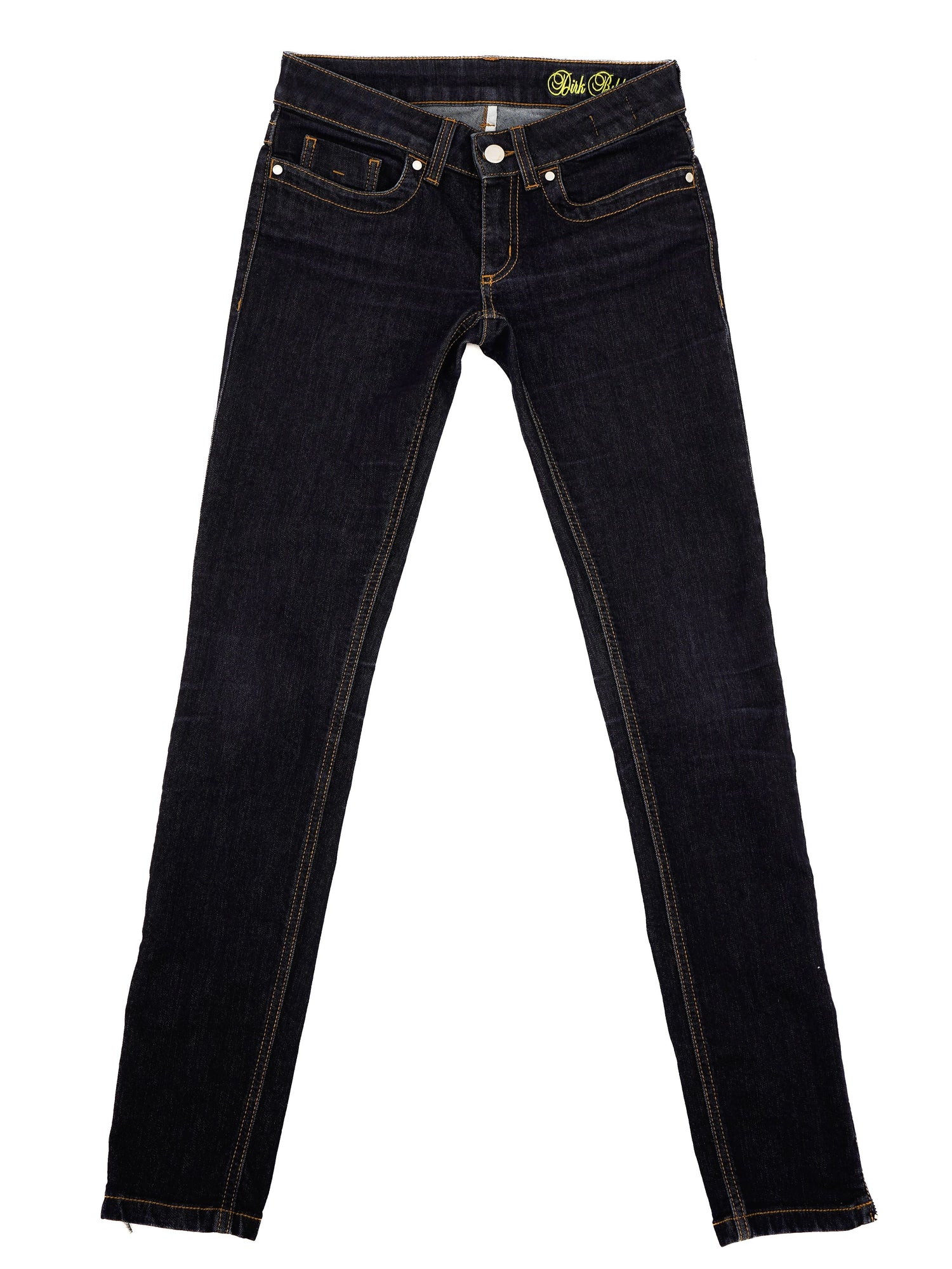Perfect Bikkembergs Dark Blue Jeans Size S Women Polyester