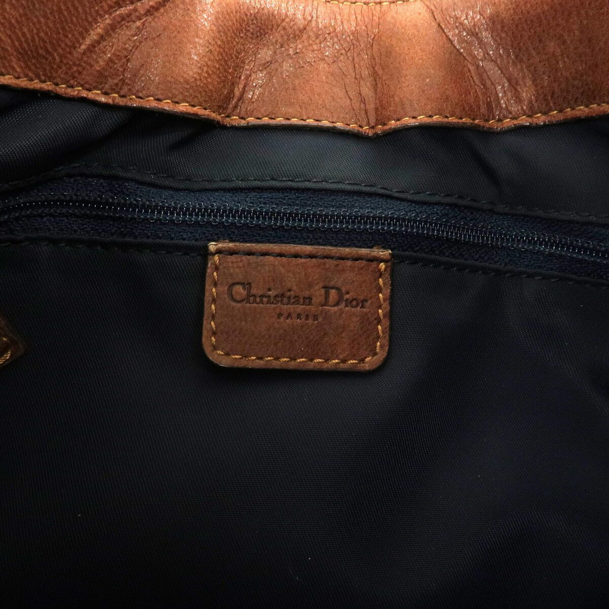 Christian Dior Trotter Street Chic Canvas Shoulder Bag
