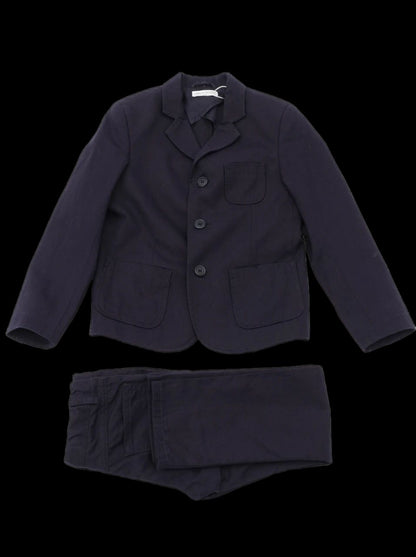 Excellent Navy Blue Suit for Kids - Jacket &amp; Pants Set