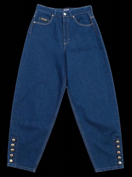 Excellent Versace Jeans Couture Blue Denim Size M Women