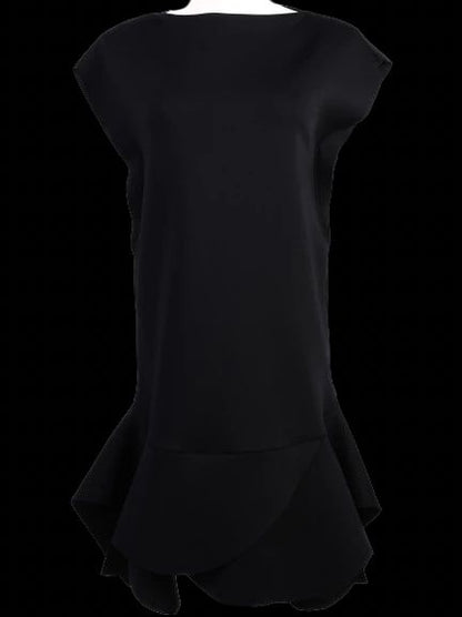 Givenchy Black Sleeveless Flared Dress Excellent Condition