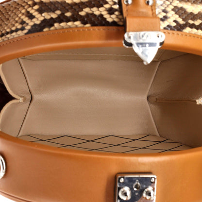 Louis Vuitton Petite Boite Chapeau Bag Leather And Python