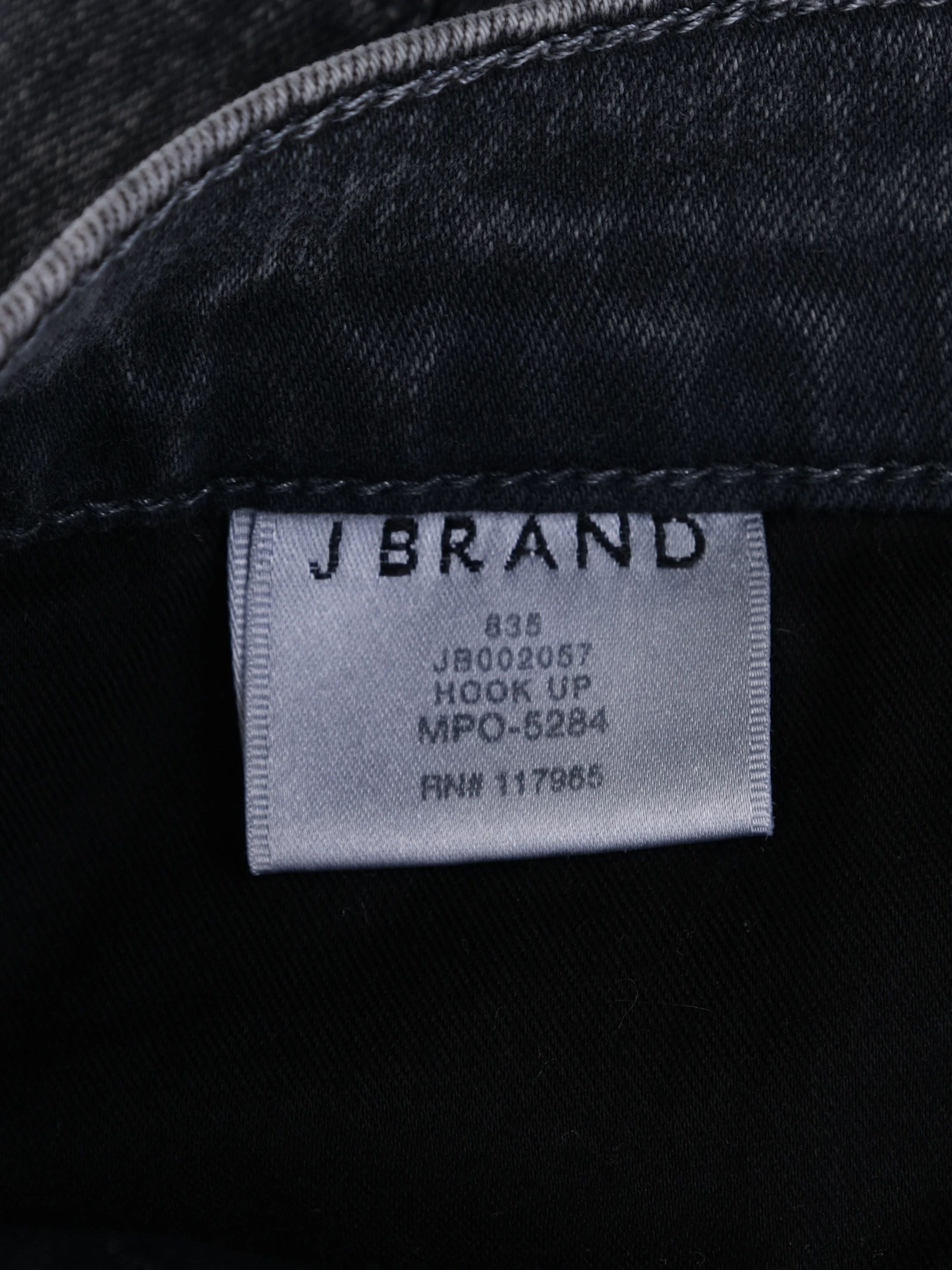 Excellent J Brand Gray Denim Jeans Size S Distressed Look