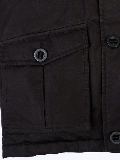 Excellent Diesel Black Winter Jacket for Kids Size 12 with Fur Hood