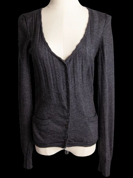 Good Dolce Gabbana Gray Viscose Cardigan Size S Women