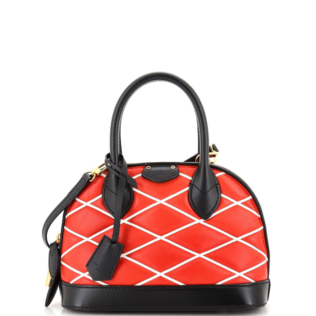 Louis Vuitton Alma Handbag Malletage Leather Bb