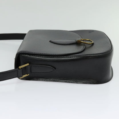 Louis Vuitton Epi Monogram Saint Cloud Gm Bag Black Noir M 52192 Auth
