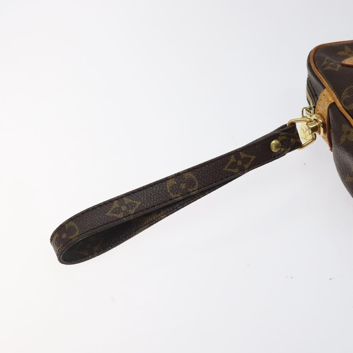 Louis Vuitton Monogram Marly Dragonne Gm Clutch Bag M 51825 Lv Auth