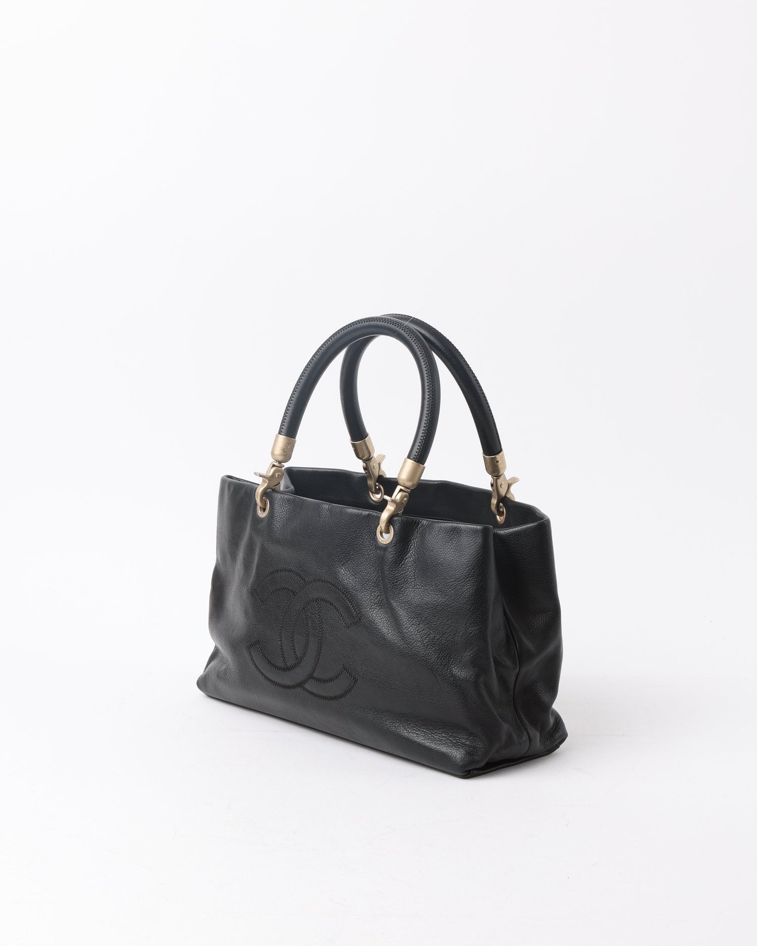 Chanel Caviar Cc Handle Bag