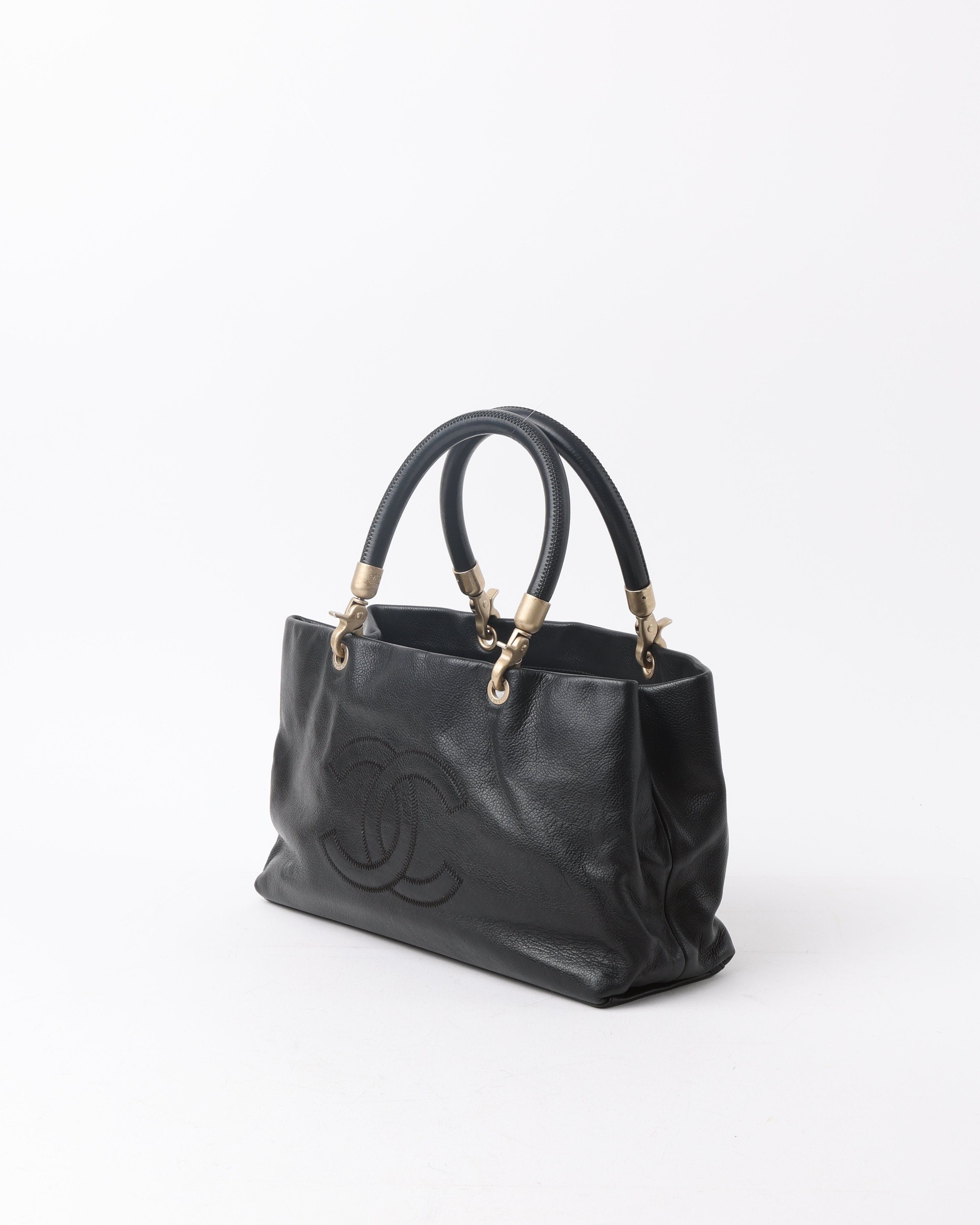 Chanel Caviar Cc Handle Bag