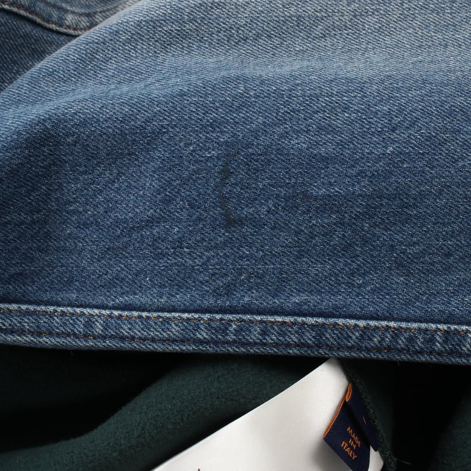 Louis Vuitton Green Blue Hoodie Rm 222 Ihn Hny 83w