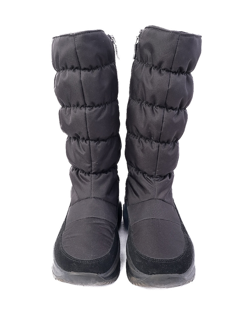 NEW Jog Dog Black Winter Boots Size 37 with Side Zipper