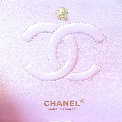 Chanel Caviar Quilted 25 Double Flap Light Pink