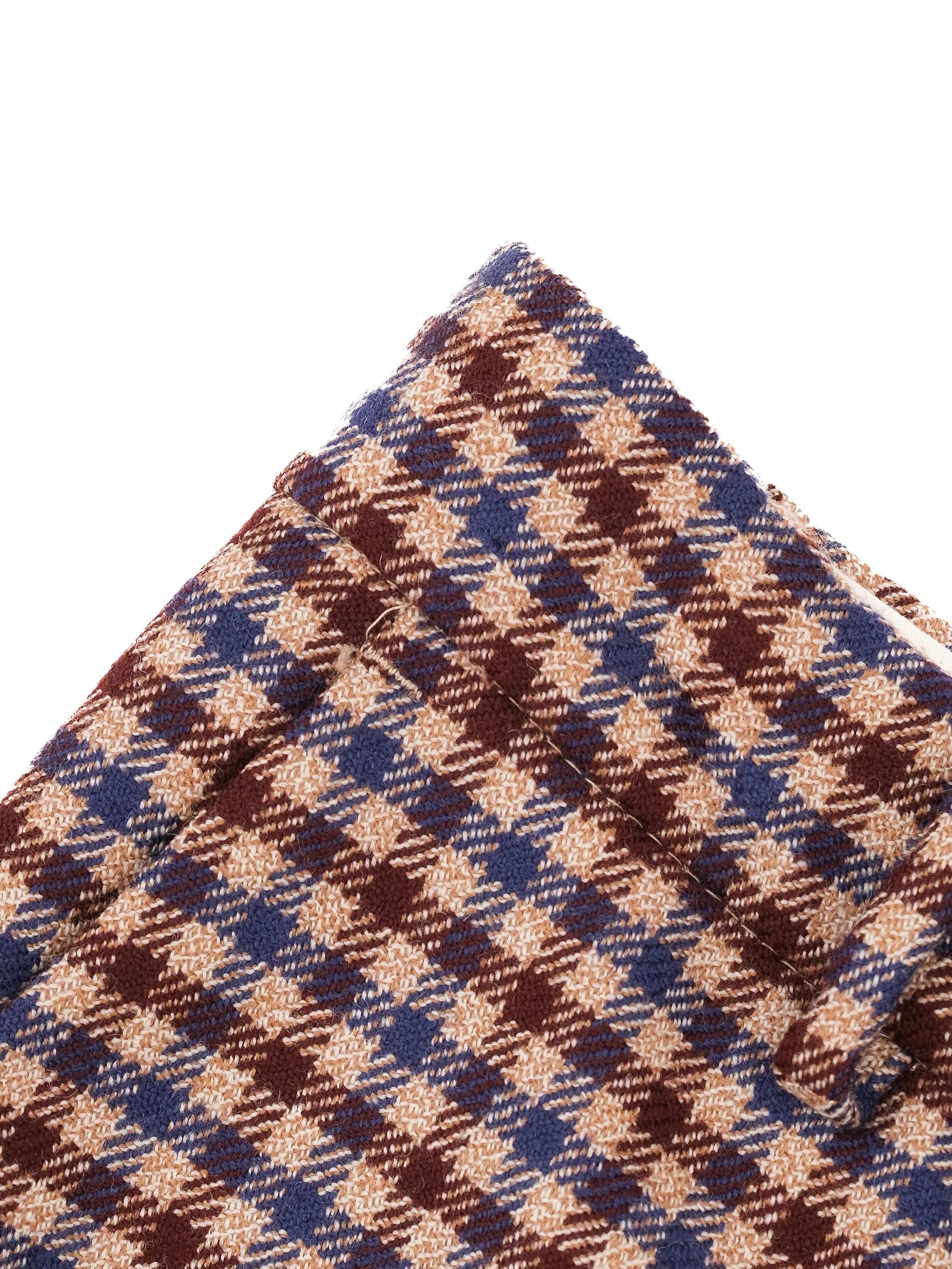 Excellent Weekend MaxMara Checkered Wool Pants Size S Flared Style